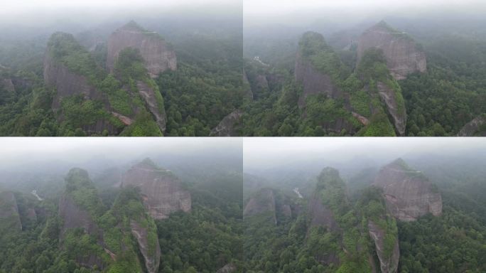 旅游景区湖南通道万佛山航拍 (5)