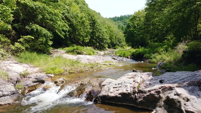 玉龙溪景区 旅游 溪水