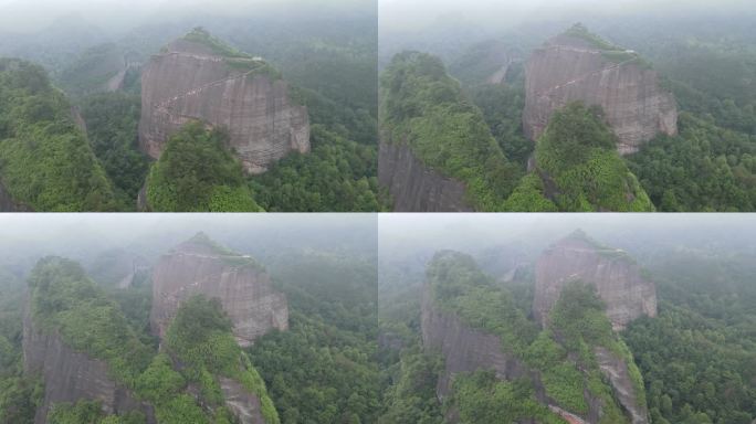 旅游景区湖南通道万佛山航拍