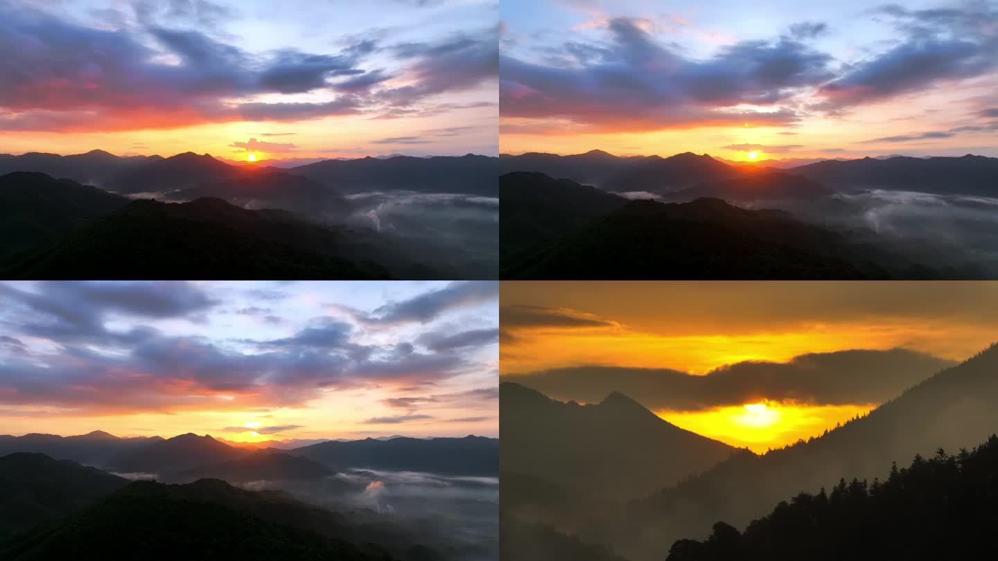 华南南第一高峰猫儿山日出