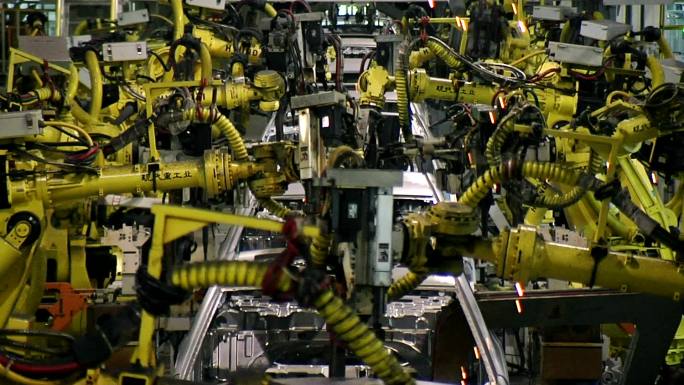 焊接机器人流水线制造业发展道路