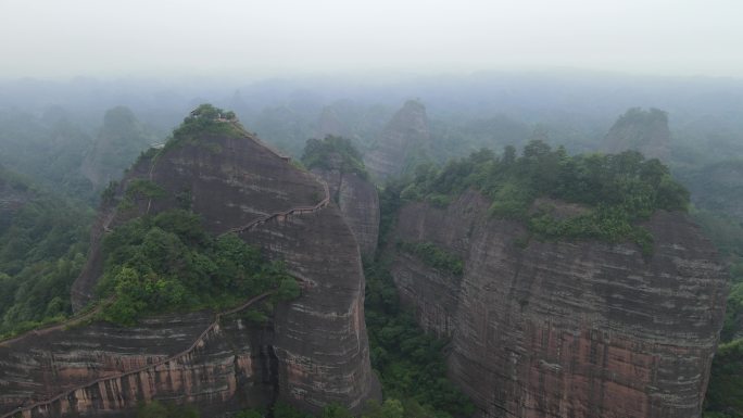 旅游景区湖南通道万佛山航拍 (12)