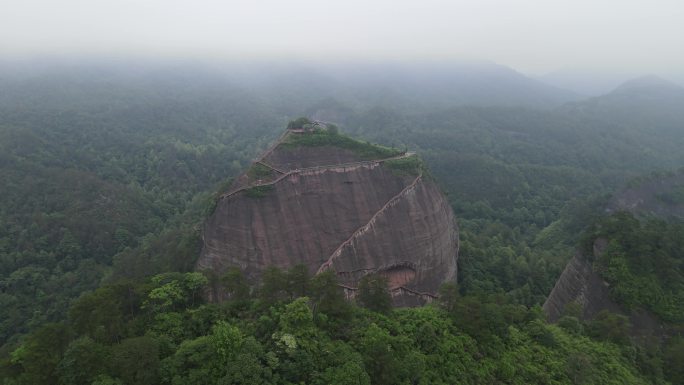 旅游景区湖南通道万佛山航拍 (3)