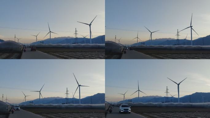 四川省凉山州德昌县风力发电厂风车