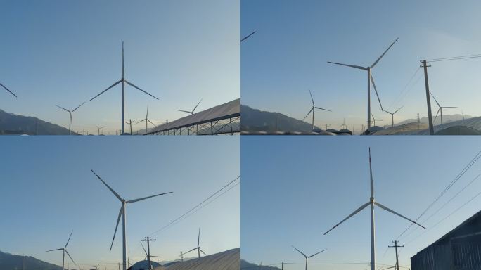 四川省凉山州德昌县风力发电厂风车