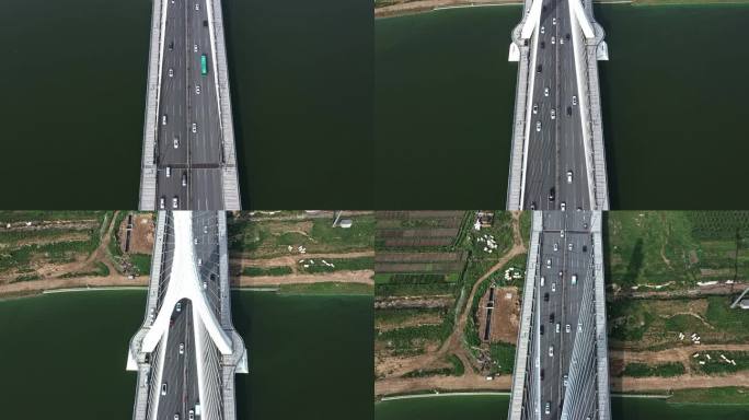 大同御河上的开源桥4K航拍视频