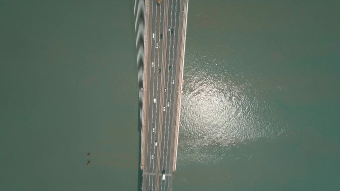 苏通大桥穿越机素材