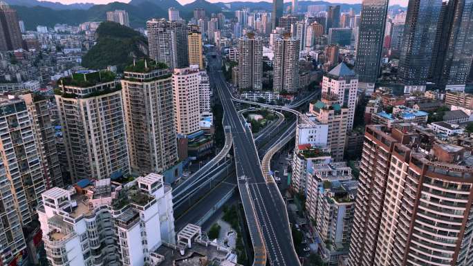 贵阳疫情 空城 街道