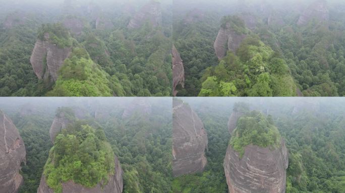 旅游景区湖南通道万佛山航拍