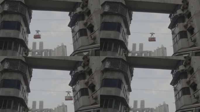 重庆长江索道缆车