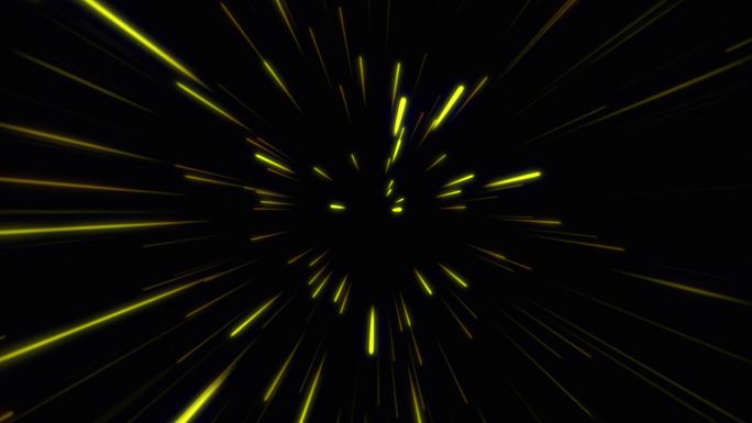 抽象隧道背景动画穿梭光芒流星