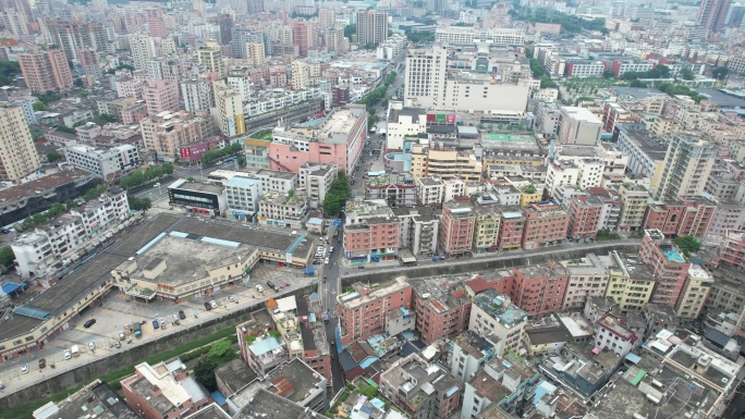 【正版素材】深圳宝安区石岩街道全景