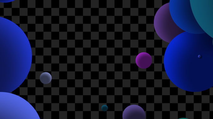 多彩小球背景1-循环+alpha