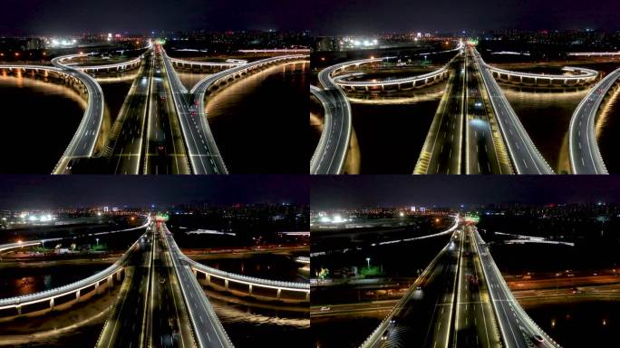 青岛跨海大桥夜景