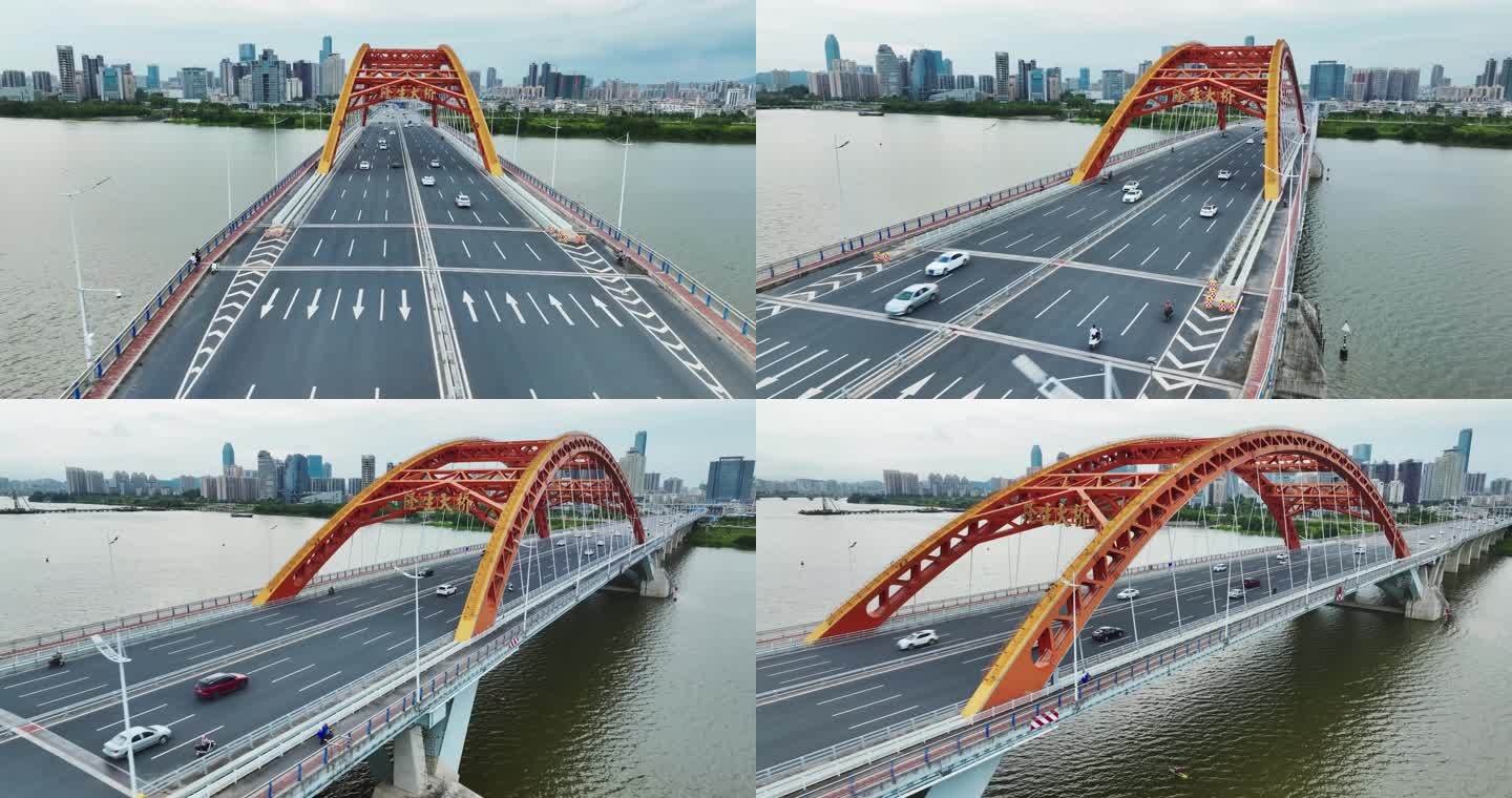 惠州市惠城区隆生大桥航视频【原创素材】