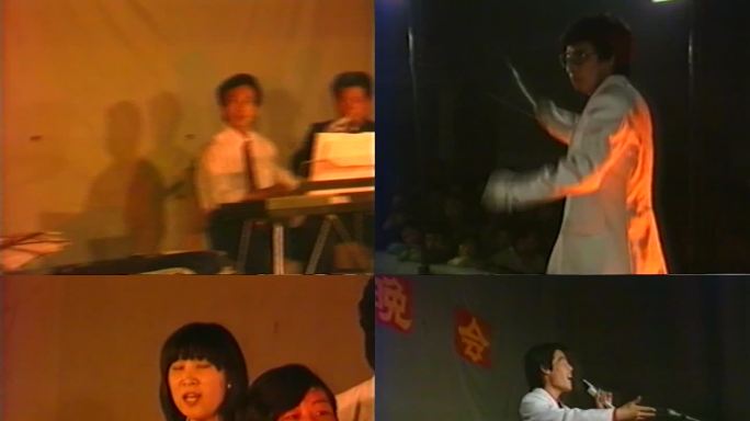 60年代联欢晚会表演歌曲文艺演出