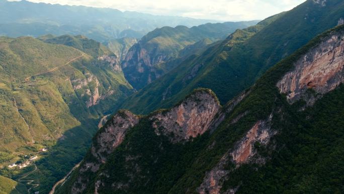 重庆 峡谷 山峦 山水中国