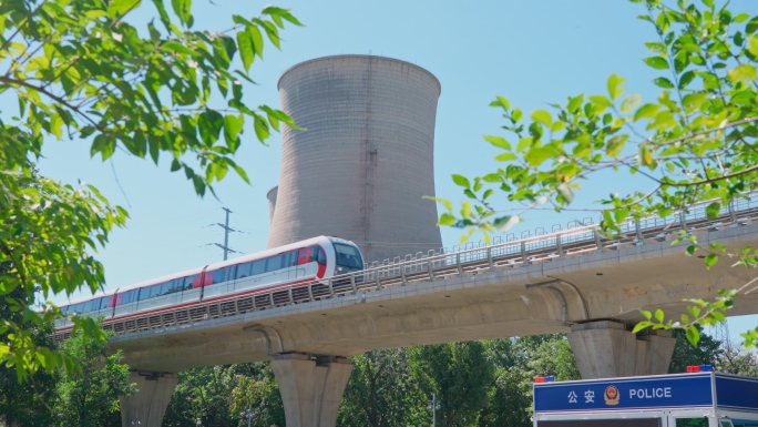 北京地铁S1线磁浮线