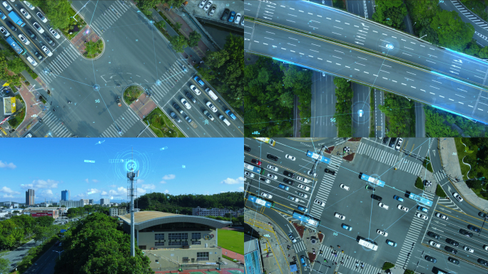 4K智慧城市交通-AE模版