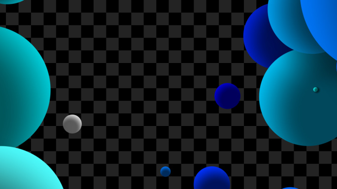 多彩小球背景3-循环+alpha