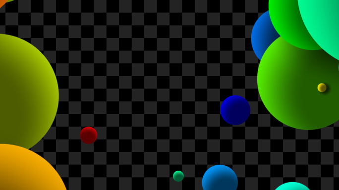 多彩小球背景2-循环+alpha