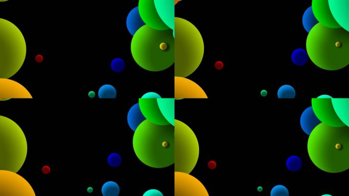 多彩小球背景2-循环+alpha