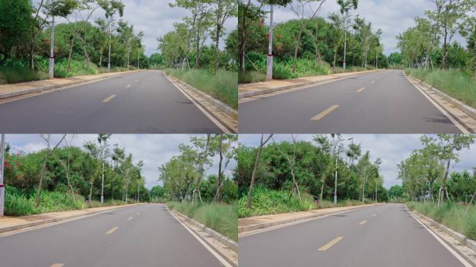 【正版素材】公园公路0724