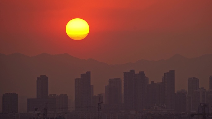 日出日落 太阳升起  日出东方 夕阳