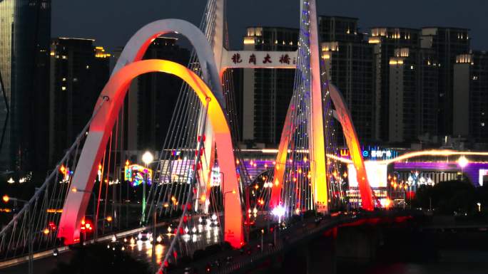 江河 龙岗大桥 美丽中国 汉江