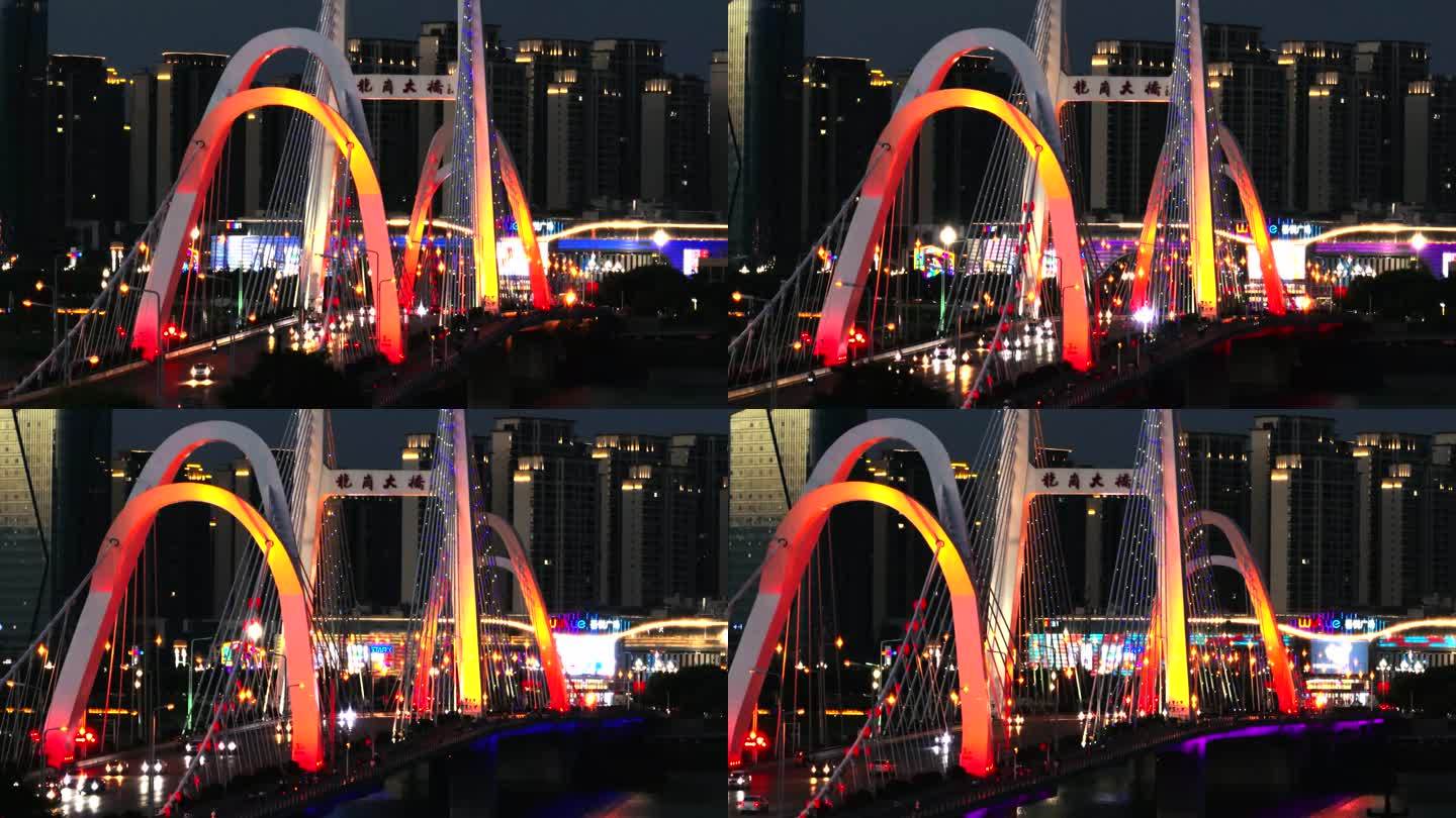 江河 龙岗大桥 美丽中国 汉江