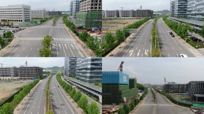 【4K】航拍许龙路道路实景