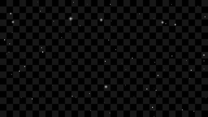 星光闪烁视频素材1-循环+alpha