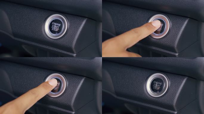按一个按钮就能点燃汽车发动机。