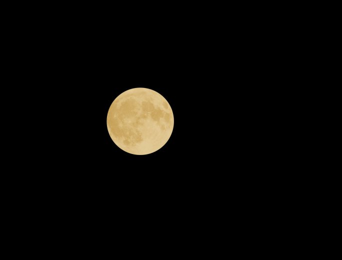 月亮爬上来 通道视频 月亮上升