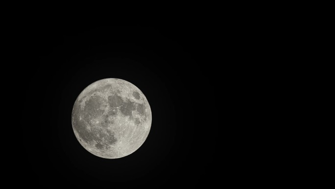 月亮实景拍摄/超级月亮拍摄/4K原创