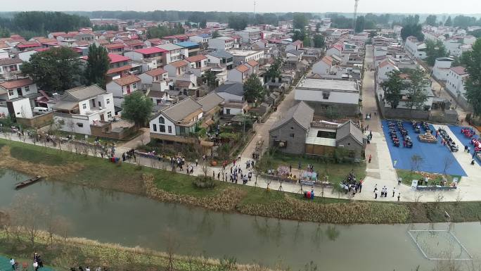 美丽乡村乡村振兴乡村旅游田园风光航拍