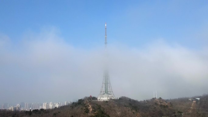 青岛电视台平流雾