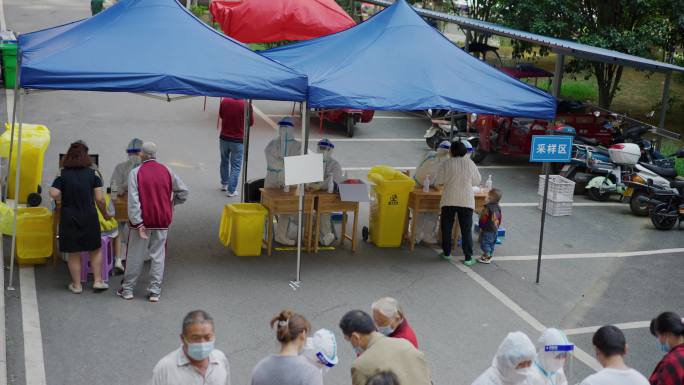 核酸检测援护医疗队