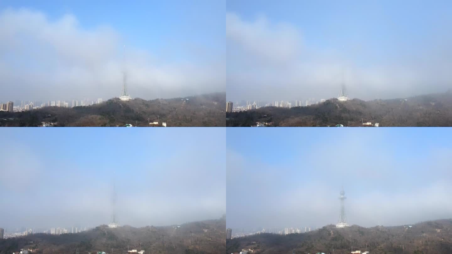 青岛电视台平流雾