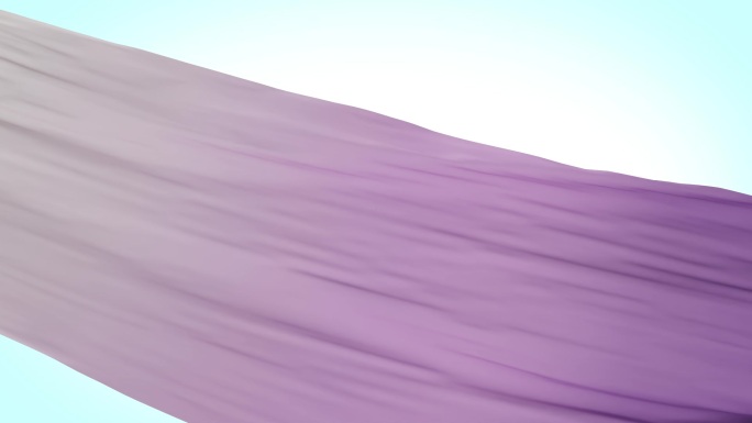 【布料飘动】紫色渐变飘动