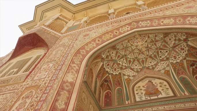 印度琥珀堡的建筑详图