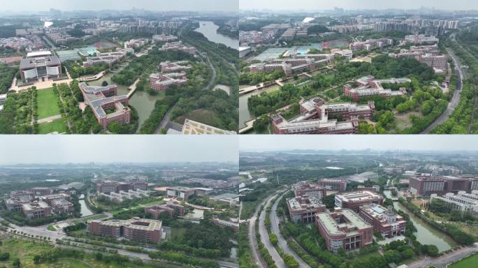 中山大学(广州校区东校园)航拍4K