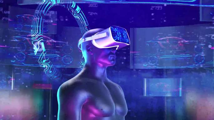 《原创》三维科技VR眼镜虚拟与现实空间
