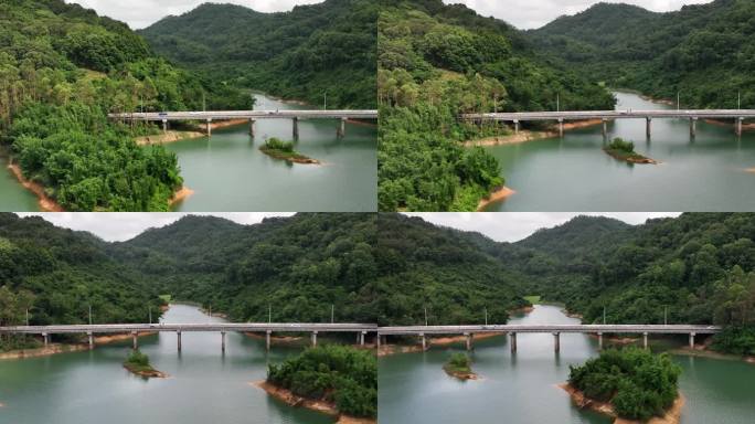 高清中山市最美公路翠山公路