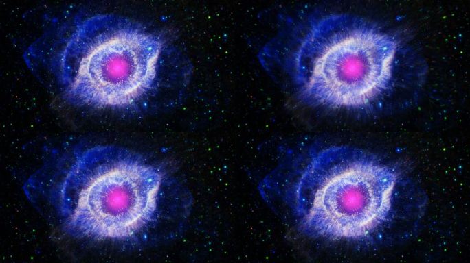 这个被称为螺旋星云的物体位于650光年之外的宝瓶座。也被称为目录号NGC 7293，它是来自空间科学