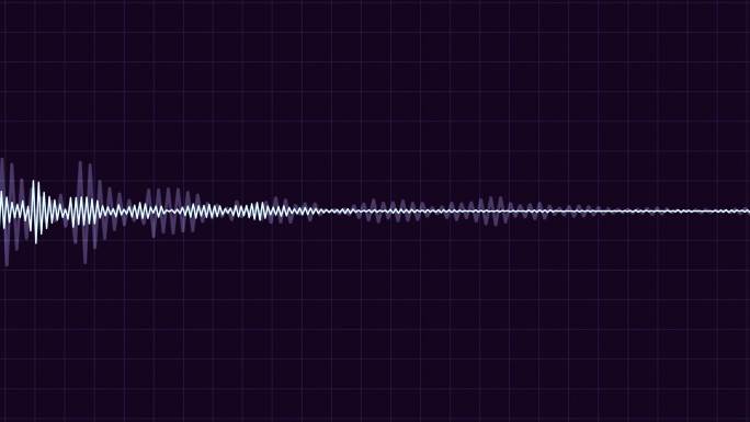 声音音频设备音谱波纹跳动