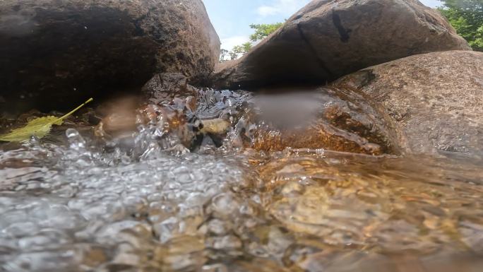 水流冲击镜头