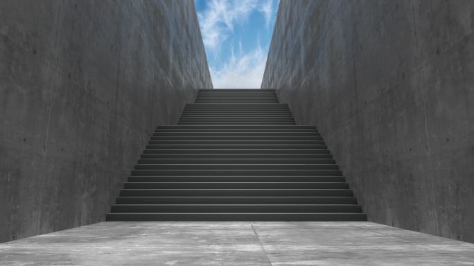 长楼梯未来城市设计规划设计展示