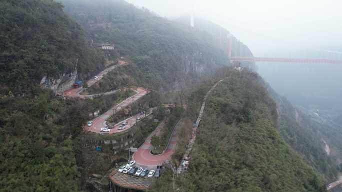 湖南湘西矮寨奇观公路