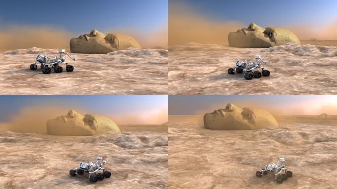 火星上的脸探索火星计划星球争霸国际空间站